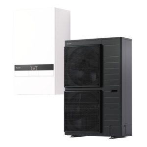 Šilumos siurblys oras -vanduo Panasonic Aquarea "Bi-Bloc" T-CAP  (K)  R32, be boilerio, 12 kW, 9kW tenas