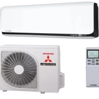 Šilumos siurblys oras–oras Mitsubishi Heavy Industries Diamond SRK-ZSX-W, balta-juoda, 2,0/2,7 kW