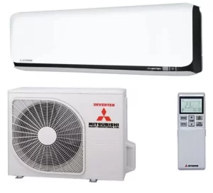 Oro kondicionierius /Šilumos siurblys oras-oras Mitsubishi Heavy Industries Premium SRK-ZS-W, balta-juoda, 5,0 / 5,8 kW